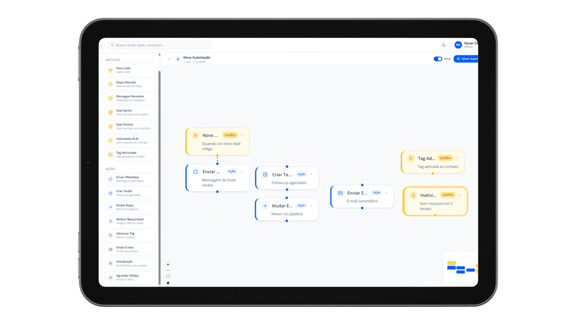 Screenshot — Pipeline Kanban